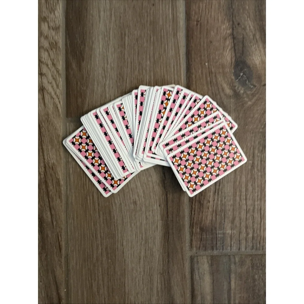 Vera Bradley 100% Plastic Playing Cards. Complete Set Of‎ 52 + 2 Jokers